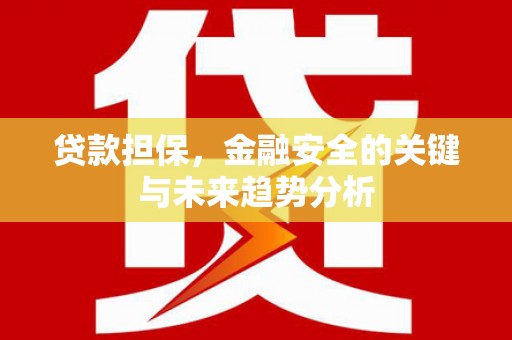 吐鲁番贷款担保，金融安全的关键与未来趋势分析