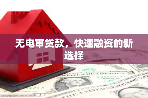 吐鲁番无电审贷款，快速融资的新选择