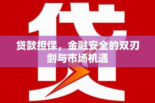 吐鲁番贷款担保，金融安全的双刃剑与市场机遇