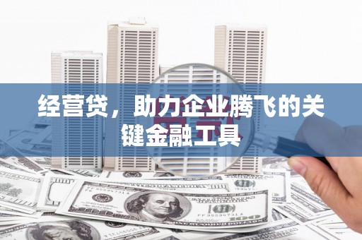 吐鲁番经营贷，助力企业腾飞的关键金融工具
