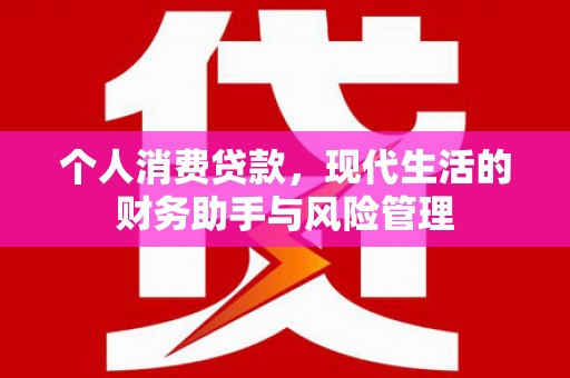 吐鲁番个人消费贷款，现代生活的财务助手与风险管理
