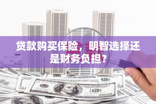 吐鲁番贷款购买保险，明智选择还是财务负担？