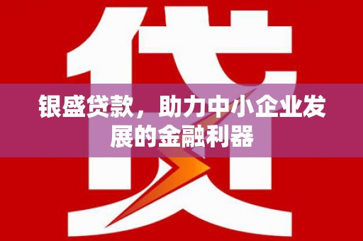 吐鲁番银盛贷款，助力中小企业发展的金融利器