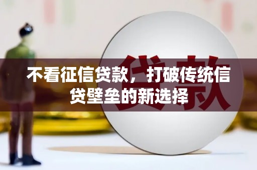 吐鲁番不看征信贷款，打破传统信贷壁垒的新选择
