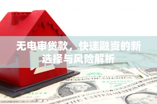 吐鲁番无电审贷款，快速融资的新选择与风险解析