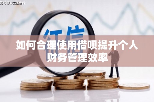 吐鲁番如何合理使用借呗提升个人财务管理效率