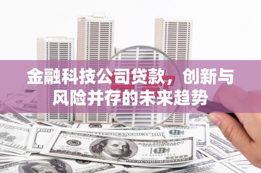 吐鲁番金融科技公司贷款，创新与风险并存的未来趋势