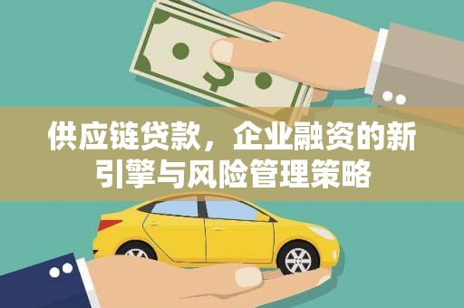 吐鲁番供应链贷款，企业融资的新引擎与风险管理策略