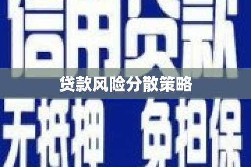 吐鲁番贷款风险分散策略