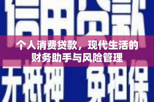 吐鲁番个人消费贷款，现代生活的财务助手与风险管理