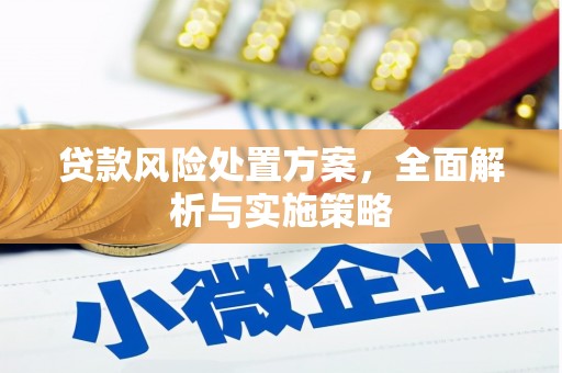 吐鲁番贷款风险处置方案，全面解析与实施策略