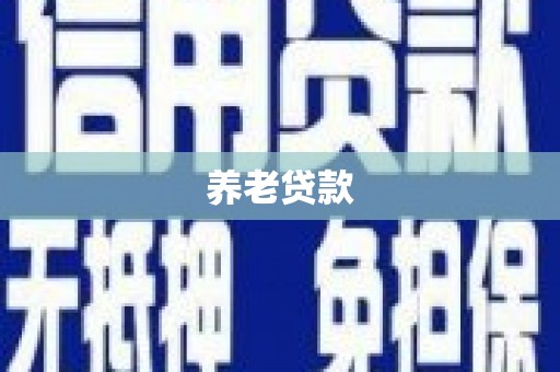 吐鲁番养老贷款